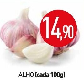 Calvo Atacadista Alho cada 100g oferta
