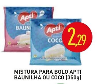 Calvo Atacadista Mistura para Bolo Apti Baunilha ou Coco 350g oferta
