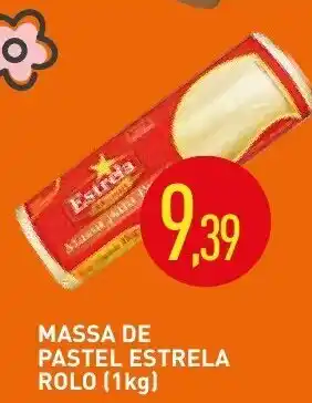 Calvo Atacadista Massa de Pastel Estrela Rolo 1kg oferta