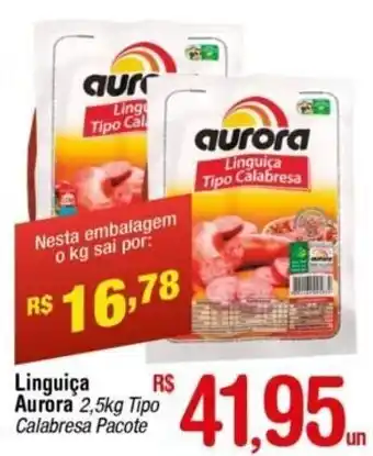 Fort Atacadista Linguica Aurora 1kg oferta