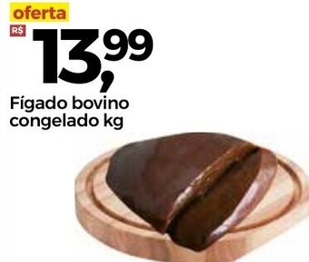 Frangolândia Figado Bovino Congelado 1kg oferta