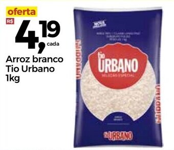 Arroz branco Tio Urbano 1kg