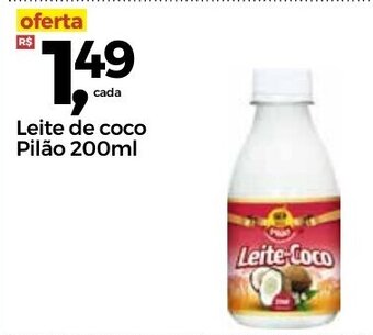 Frangolândia Leite de coco Pilao 200ml oferta