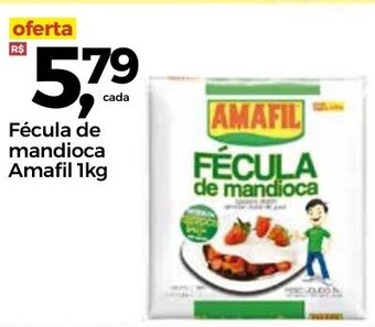Frangolândia Fecula de Mandioca Amafil 1kg oferta