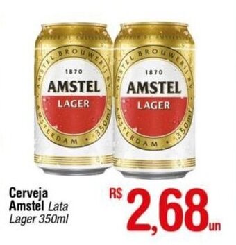 Fort Atacadista Cerveja Amstel 350ml oferta