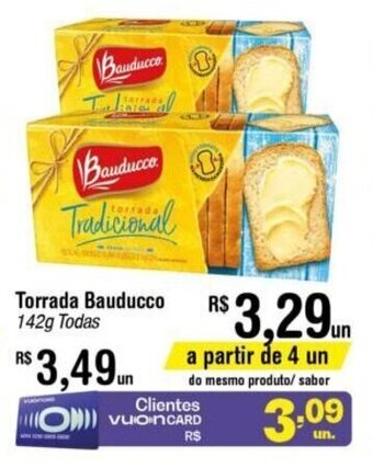 Torrada Bauducco 142g