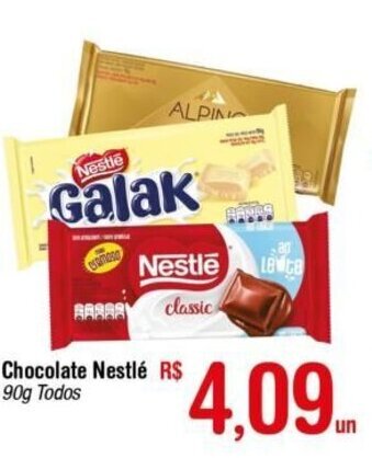 Fort Atacadista Chocolate Nestle 90g oferta