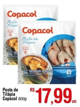 Posta de Tilapia Copacol 800g