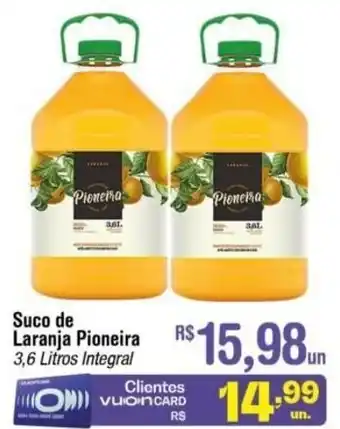 Suco de Laranja Pioneira 3.6L