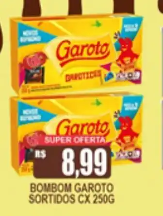 Bombom Garoto Sortidos CX 250g