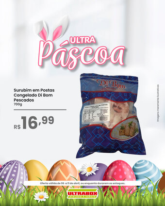 Ultrabox Surubim em Postas congelado Di Bom Pescador 700g oferta