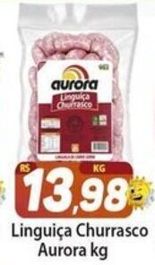 Linguica Churrasco Aurora 1kg