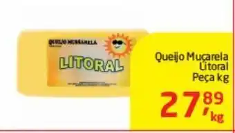 Tenda Atacado Queijo muçarela litoral peça oferta