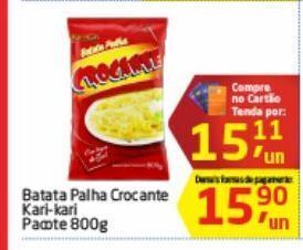 Tenda Atacado Batata palha crocante kari kari oferta