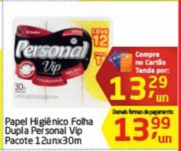 Tenda Atacado Papel higiênico personal oferta