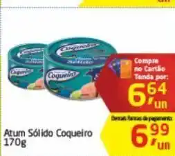 Tenda Atacado Atum sólido coqueiro 170 g oferta
