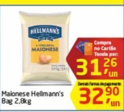 Tenda Atacado Maionese hellmann's oferta