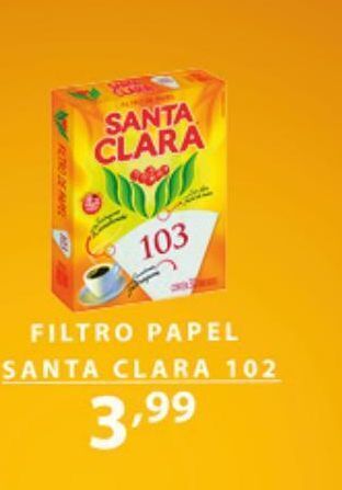 DB Supermercados Filtro de papel santa clara oferta