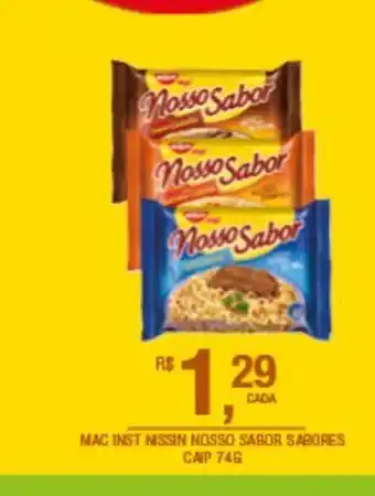 DB Supermercados Macarrão insta nissin oferta