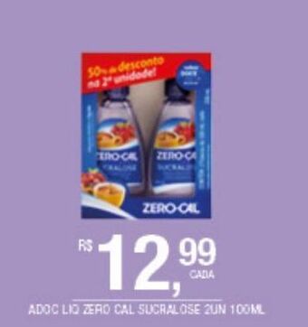DB Supermercados Adoçante liquido zero oferta