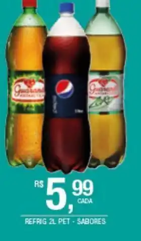 DB Supermercados Refrigerante 2 l sabores oferta