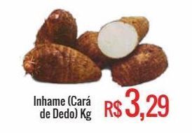 Mart Minas Inhame (cará de dedo) kg oferta