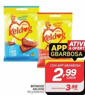 GBarbosa Bifinhos keldog 60g oferta