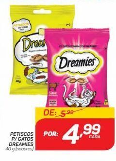 Petiscos p/ gatos dreamies
