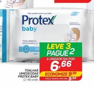 Toalhas umedecidas protex baby