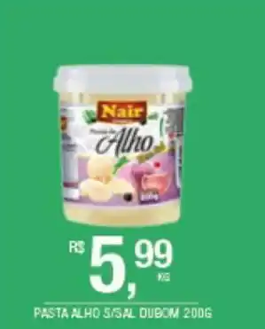 DB Supermercados Pasta alho dubom oferta