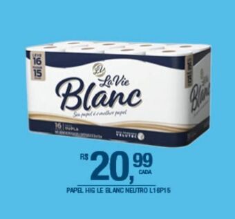 DB Supermercados Papel higienico le blanc oferta