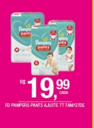 DB Supermercados Fraldas pampers oferta