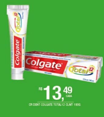 DB Supermercados Creme dental colgate total 12 oferta