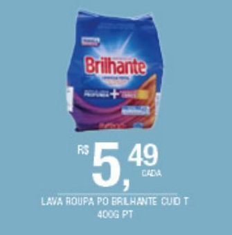 Lava roupa po brilhante