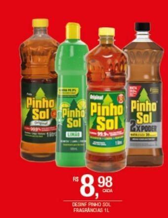 DB Supermercados Desinfetante pinho sol oferta