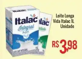 Mart Minas Leite longa vida italac 1l oferta