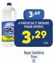 Arena Atacado Agua Sanitaria Triex 2L oferta