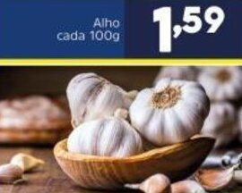Arena Atacado Alho cada 100g oferta