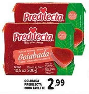 Bom Dia Goiabada Predilecta 300g Tablete oferta