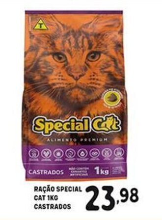 Racao Special Cat 1kg Castrados