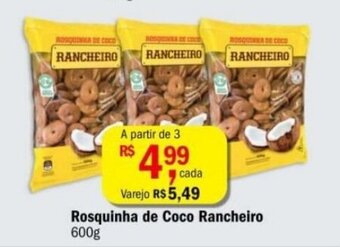 Rosquinha de Coco Rancheiro 600g