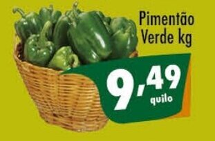 Pimentao Verde 1kg
