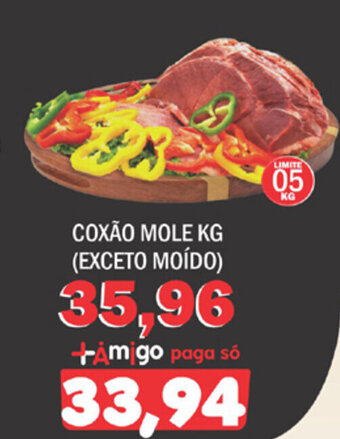 Supermercados Mendonça Coxao Mole 1kg (exceto moido) oferta