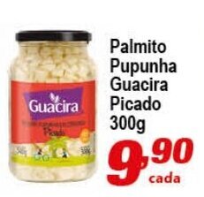 Palmito Pupunha Guacira picado 300g