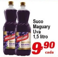 Ricoy Supermercados Suco Maguary Uva Pet 1.5L oferta