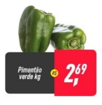 Pimentao Verde 1kg