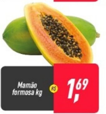 Frangolândia Mamao formosa 1kg oferta