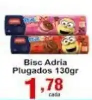 Rossi Supermercado Bisc Adria Plugados 130g oferta