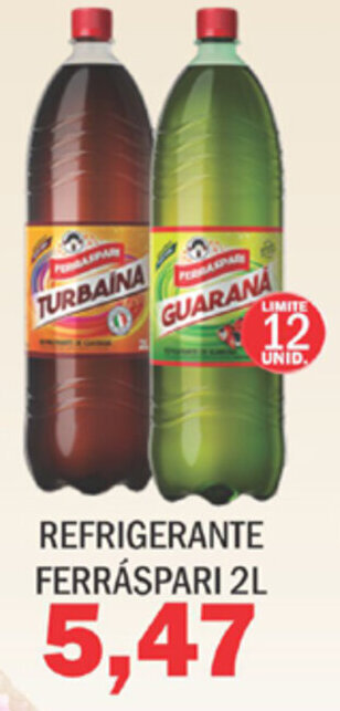 Supermercados Mendonça Refrigerante Ferraspari 2L oferta