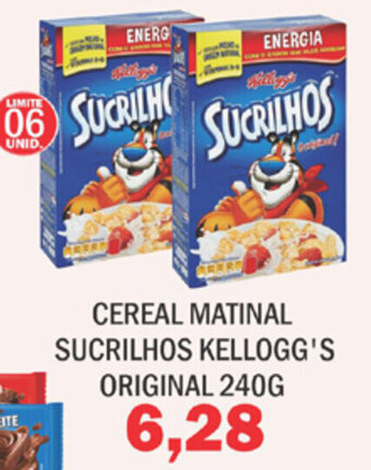 Supermercados Mendonça Cereal Matinal Sucrilhos Kellogg's Original 240g oferta